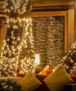 Decorațiune Crăciun - Coroniță de Ușă, full 3d, Green - image instalatie-led-rola-fir-transparent-diverse-culori-2-247x296 on https://e-sarbatoare.ro